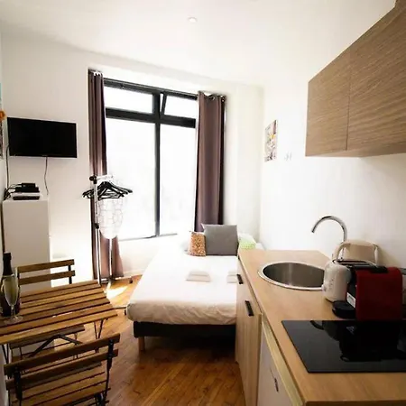 2 Personnes Proche Gare Du Nord Apartamento